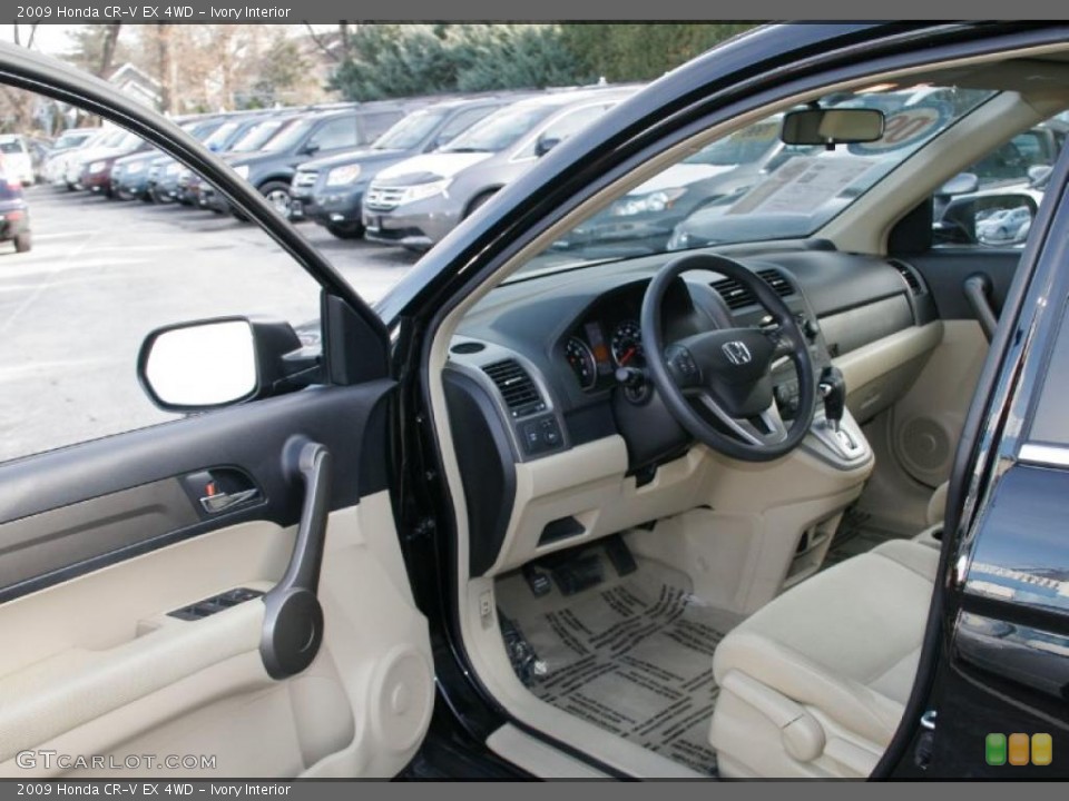 Ivory Interior Photo for the 2009 Honda CR-V EX 4WD #41711512