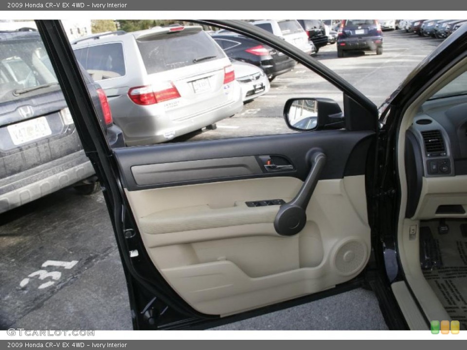 Ivory Interior Door Panel for the 2009 Honda CR-V EX 4WD #41711558