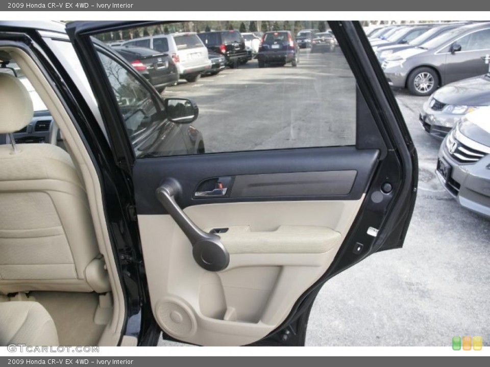Ivory Interior Door Panel for the 2009 Honda CR-V EX 4WD #41711598