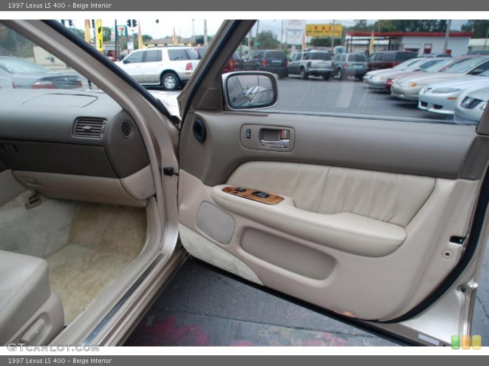 Beige Interior Door Panel for the 1997 Lexus LS 400 #41712862