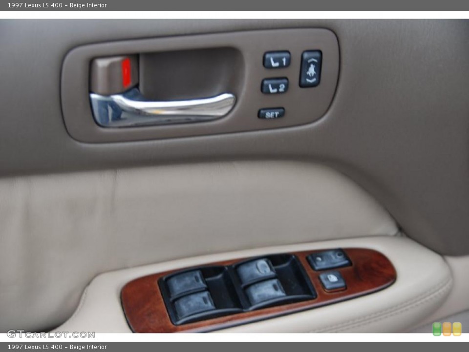 Beige Interior Controls for the 1997 Lexus LS 400 #41712970