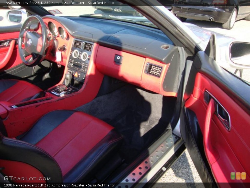 Salsa Red Interior Photo for the 1998 Mercedes-Benz SLK 230 Kompressor Roadster #41713890
