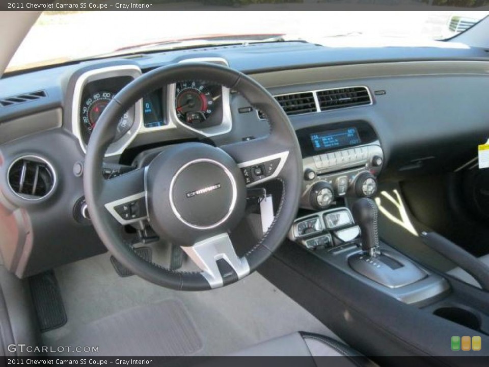 Gray Interior Dashboard for the 2011 Chevrolet Camaro SS Coupe #41714098