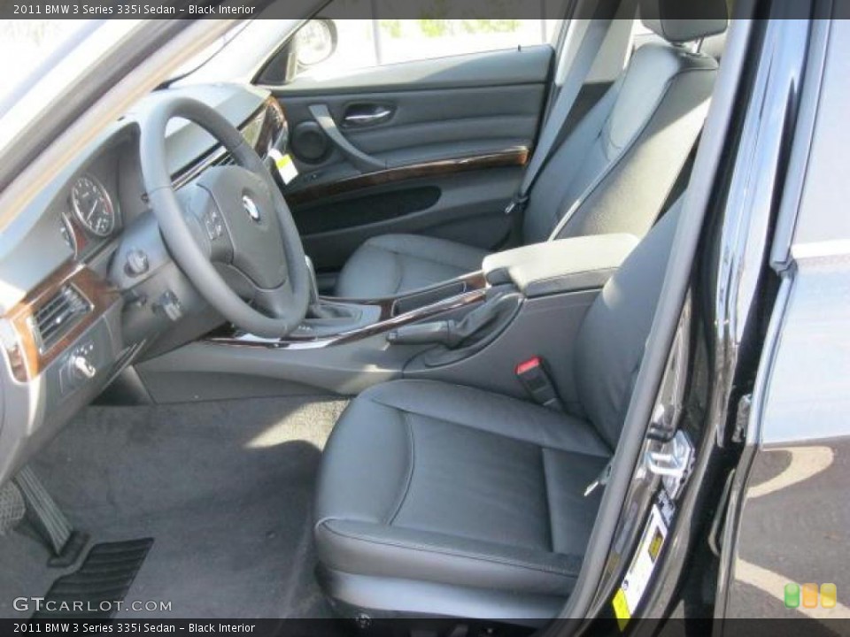 Black Interior Photo for the 2011 BMW 3 Series 335i Sedan #41714222
