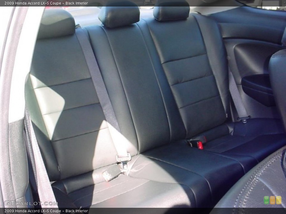Black Interior Photo for the 2009 Honda Accord LX-S Coupe #41715374