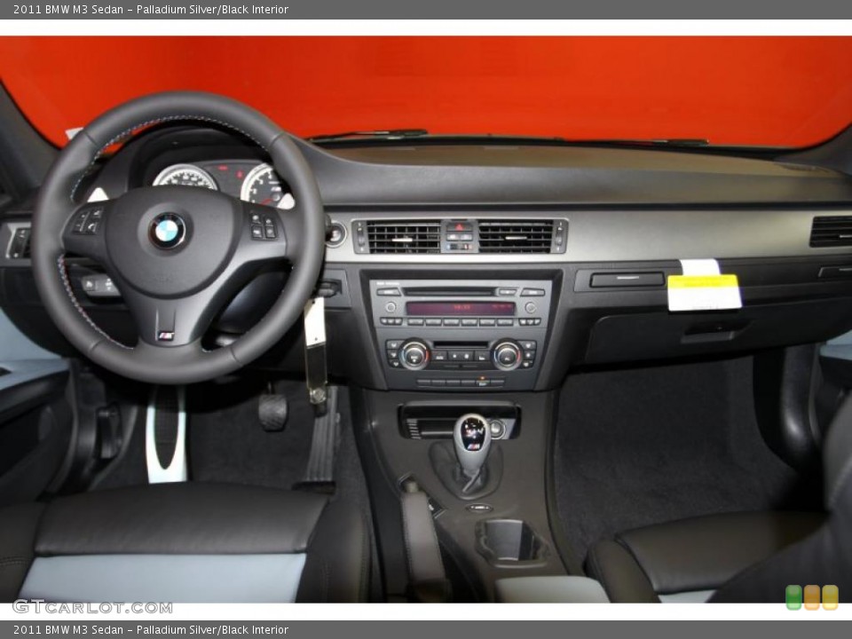 Palladium Silver/Black Interior Dashboard for the 2011 BMW M3 Sedan #41717014
