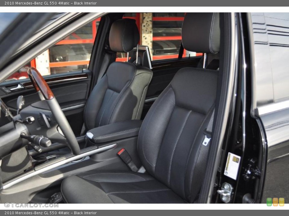 Black Interior Photo for the 2010 Mercedes-Benz GL 550 4Matic #41717946