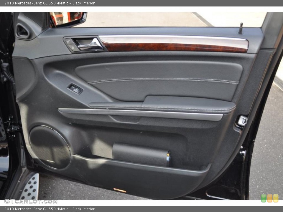 Black Interior Door Panel for the 2010 Mercedes-Benz GL 550 4Matic #41718154