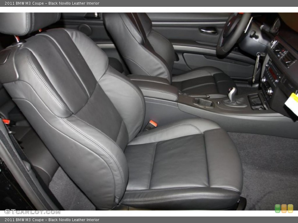 Black Novillo Leather Interior Photo for the 2011 BMW M3 Coupe #41718190