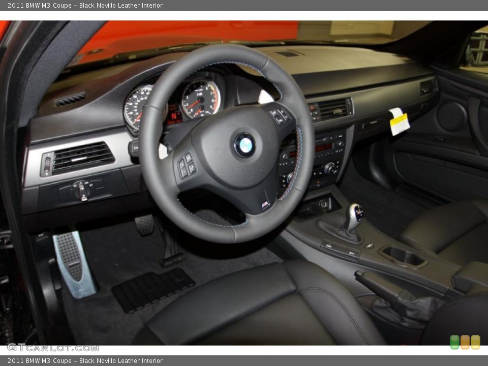 Black Novillo Leather Interior Photo for the 2011 BMW M3 Coupe #41718266