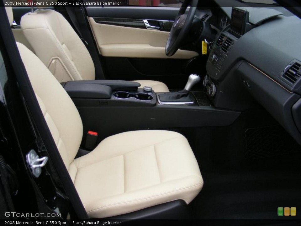 Black/Sahara Beige Interior Photo for the 2008 Mercedes-Benz C 350 Sport #41718519