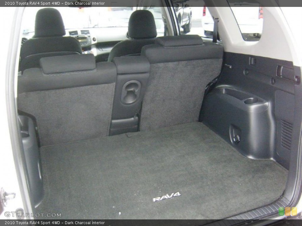 Dark Charcoal Interior Trunk for the 2010 Toyota RAV4 Sport 4WD #41719546