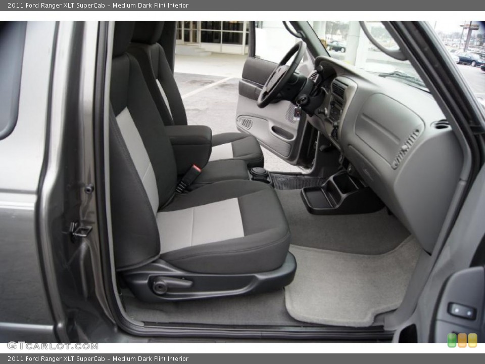 Medium Dark Flint Interior Photo for the 2011 Ford Ranger XLT SuperCab #41720902