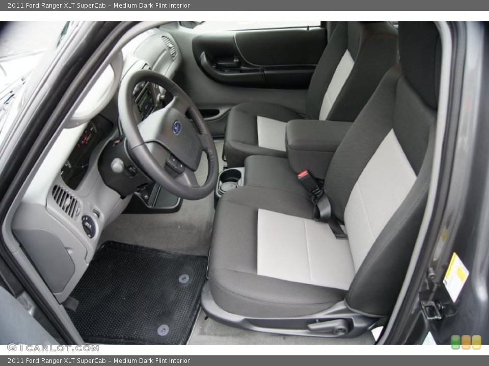Medium Dark Flint Interior Photo for the 2011 Ford Ranger XLT SuperCab #41721026