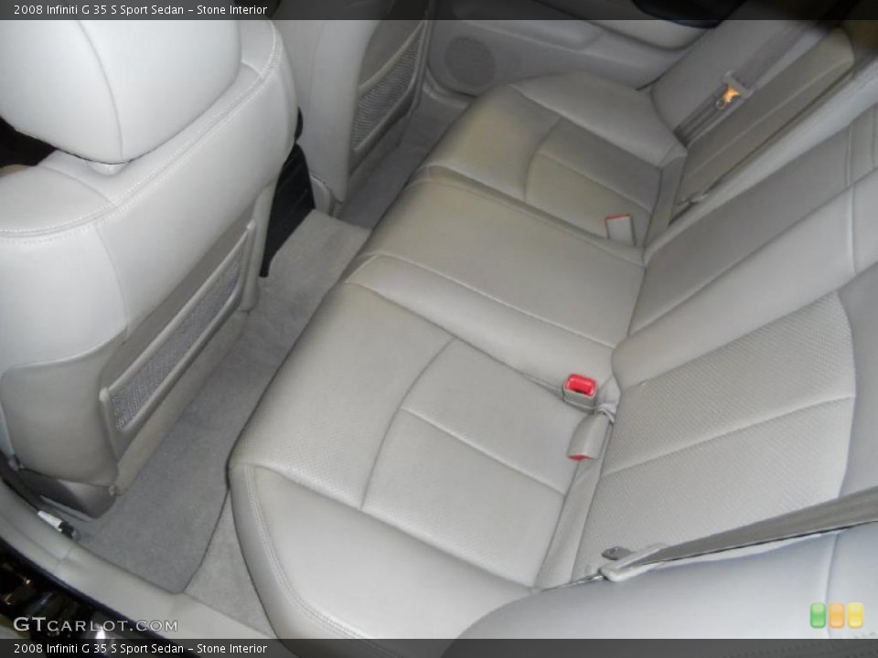 Stone Interior Photo for the 2008 Infiniti G 35 S Sport Sedan #41724384