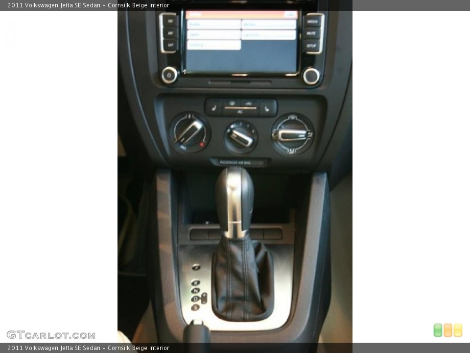 Cornsilk Beige Interior Transmission for the 2011 Volkswagen Jetta SE Sedan #41726573