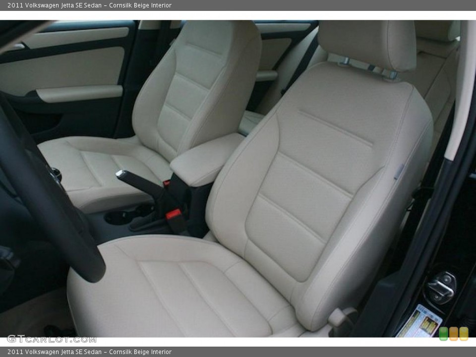 Cornsilk Beige Interior Photo for the 2011 Volkswagen Jetta SE Sedan #41726887