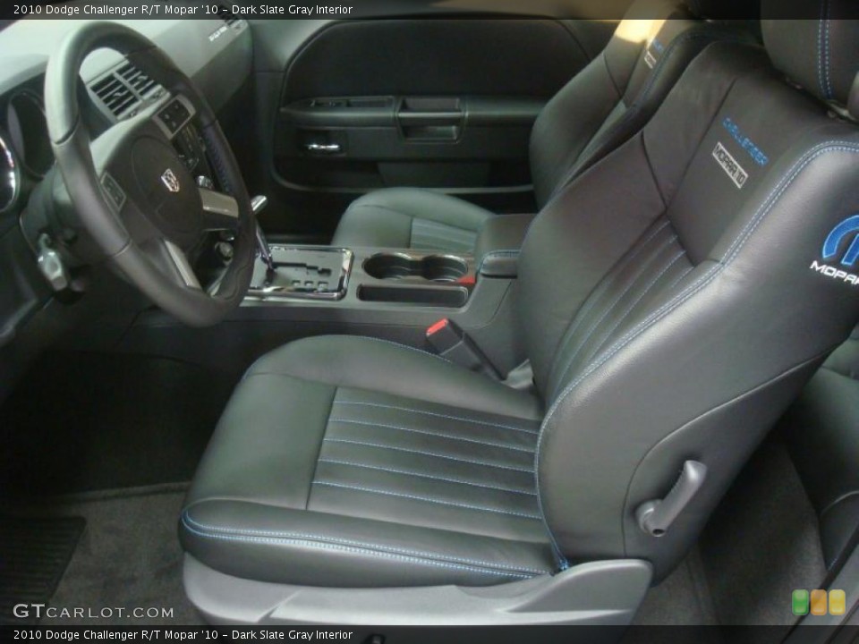 Dark Slate Gray Interior Photo for the 2010 Dodge Challenger R/T Mopar '10 #41729461