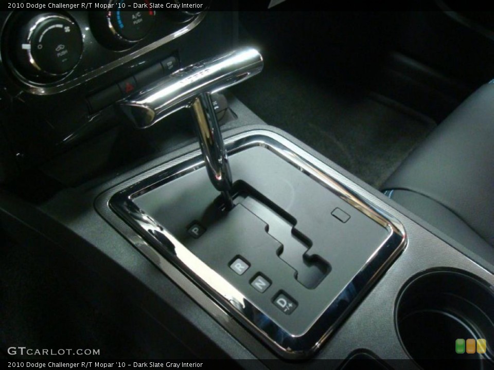 Dark Slate Gray Interior Transmission for the 2010 Dodge Challenger R/T Mopar '10 #41729631