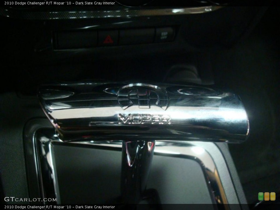 Dark Slate Gray Interior Transmission for the 2010 Dodge Challenger R/T Mopar '10 #41729635