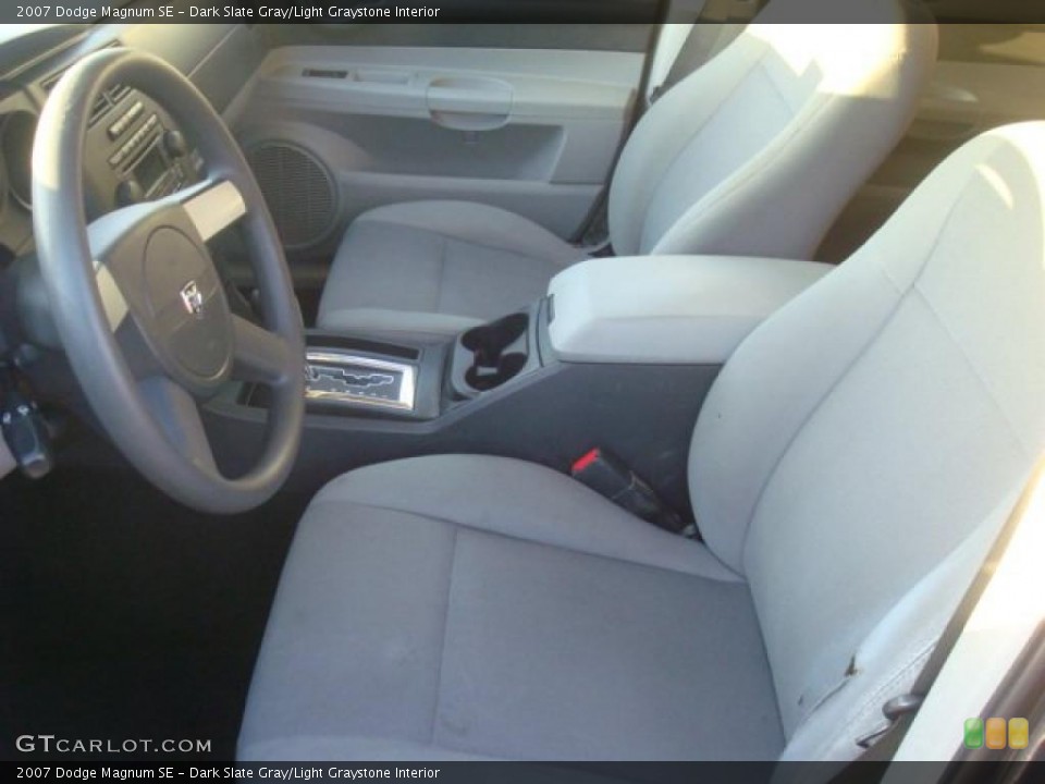Dark Slate Gray/Light Graystone Interior Photo for the 2007 Dodge Magnum SE #41730152