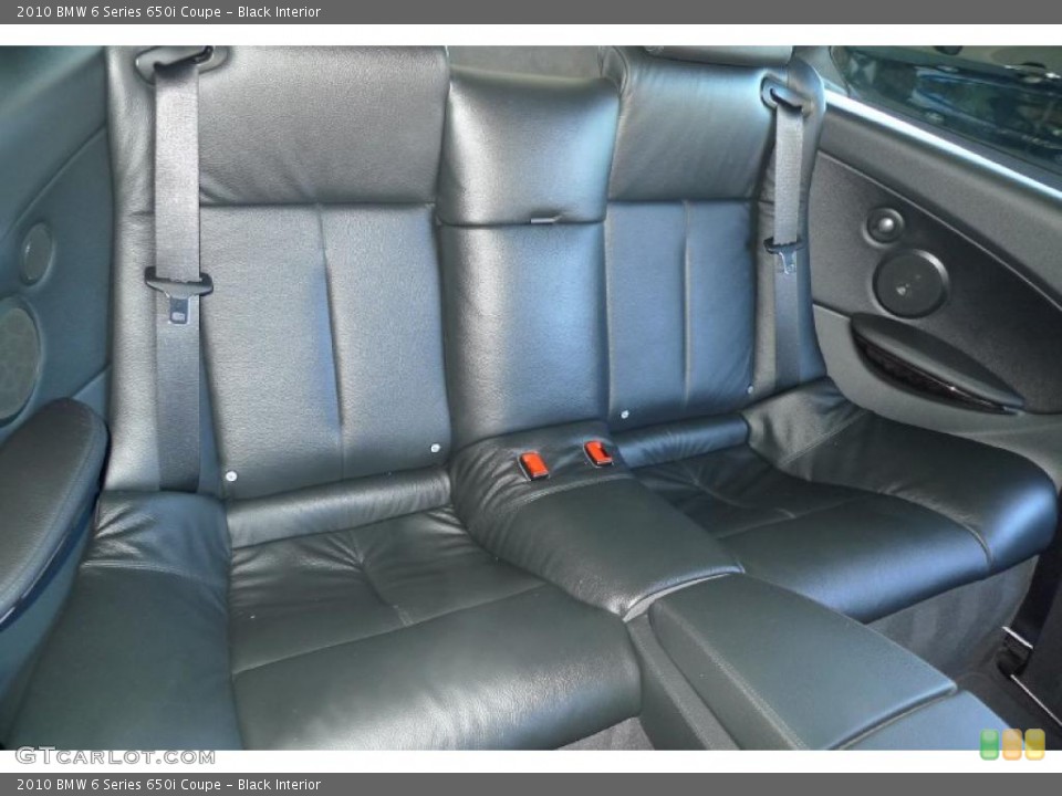 Black Interior Photo for the 2010 BMW 6 Series 650i Coupe #41739582
