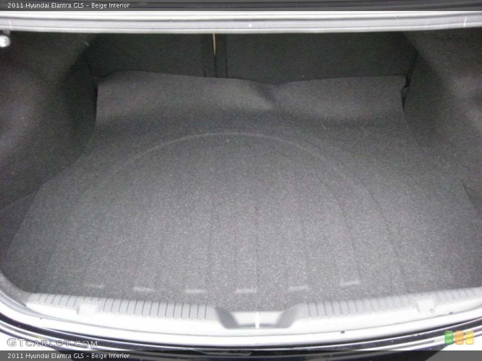 Beige Interior Trunk for the 2011 Hyundai Elantra GLS #41740502