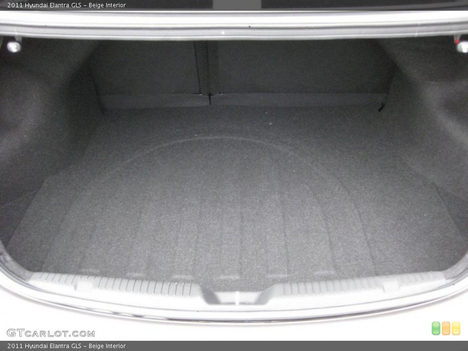 Beige Interior Trunk for the 2011 Hyundai Elantra GLS #41740906