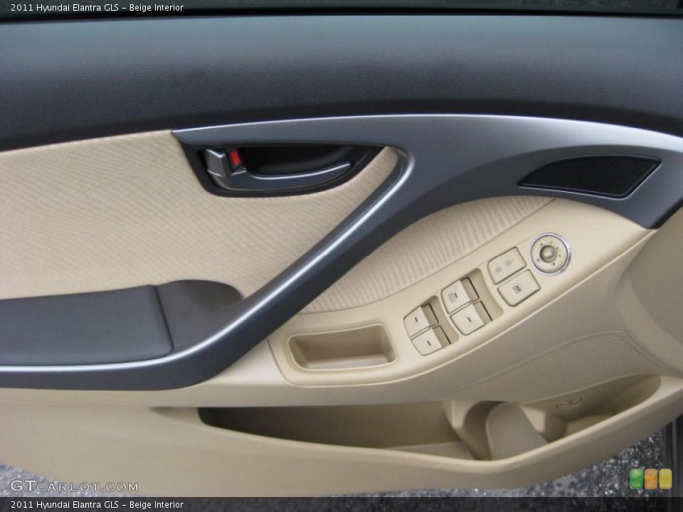 Beige Interior Door Panel for the 2011 Hyundai Elantra GLS #41740950