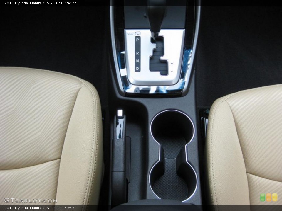 Beige Interior Transmission for the 2011 Hyundai Elantra GLS #41741110