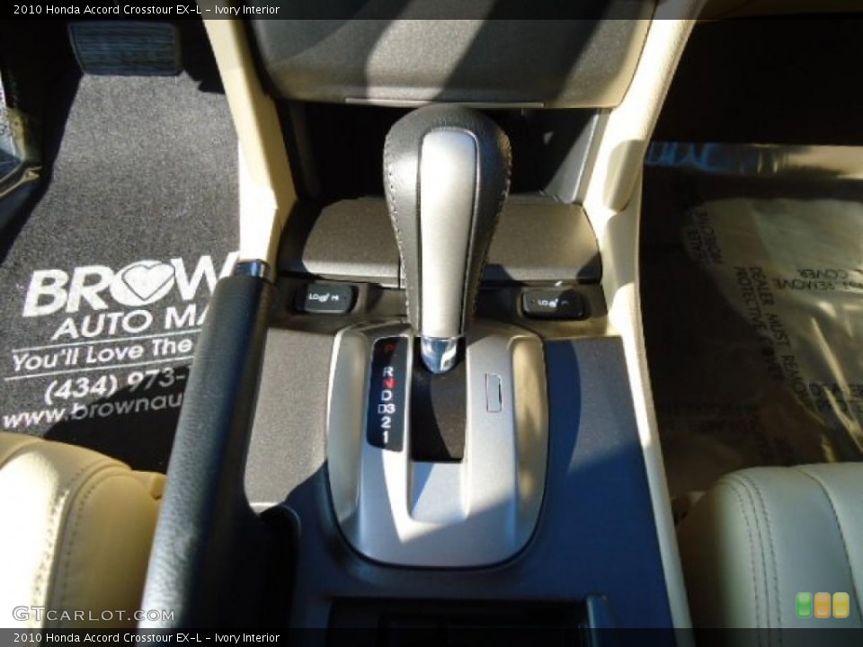 Ivory Interior Transmission for the 2010 Honda Accord Crosstour EX-L #41741130