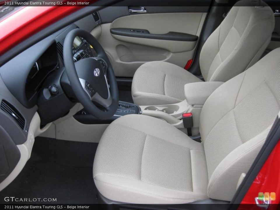 Beige Interior Photo for the 2011 Hyundai Elantra Touring GLS #41741294