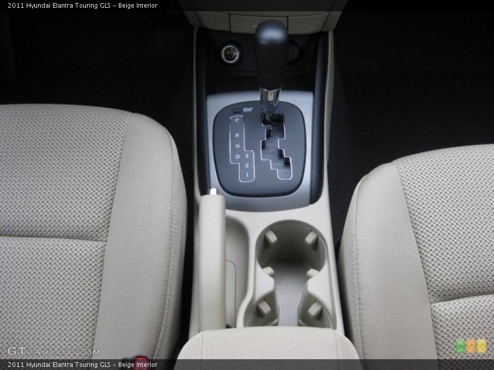 Beige Interior Transmission for the 2011 Hyundai Elantra Touring GLS #41741530