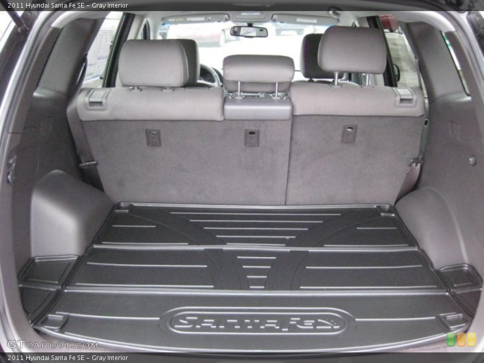 Gray Interior Trunk for the 2011 Hyundai Santa Fe SE #41741730