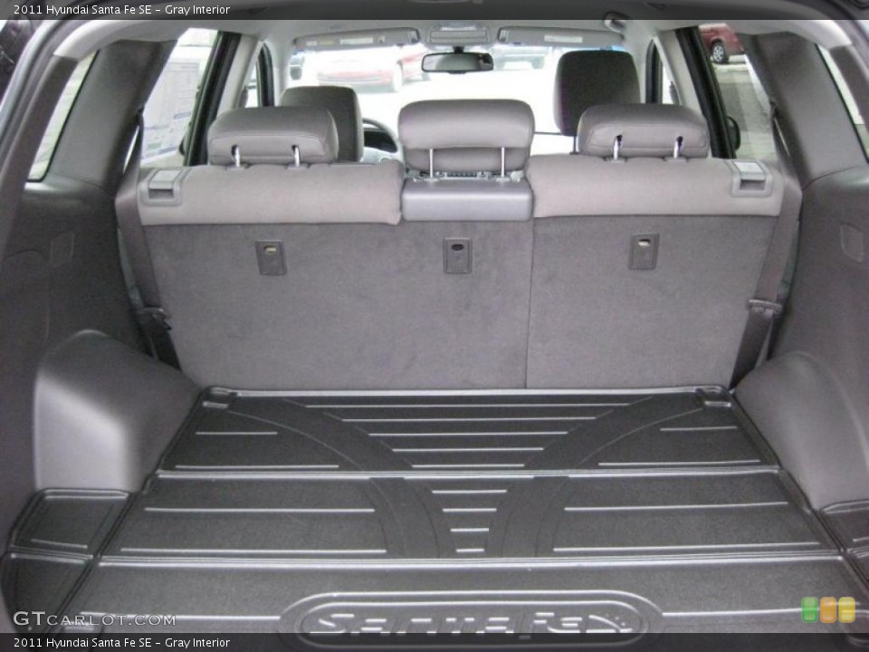 Gray Interior Trunk for the 2011 Hyundai Santa Fe SE #41742355
