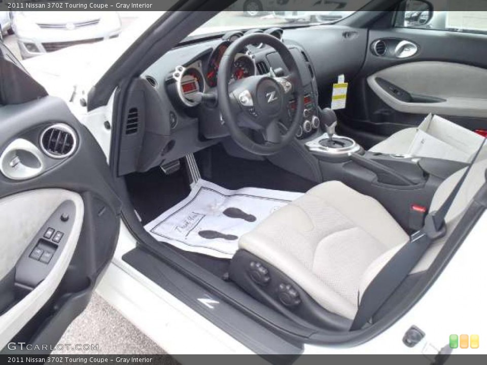 Gray Interior Photo for the 2011 Nissan 370Z Touring Coupe #41744239
