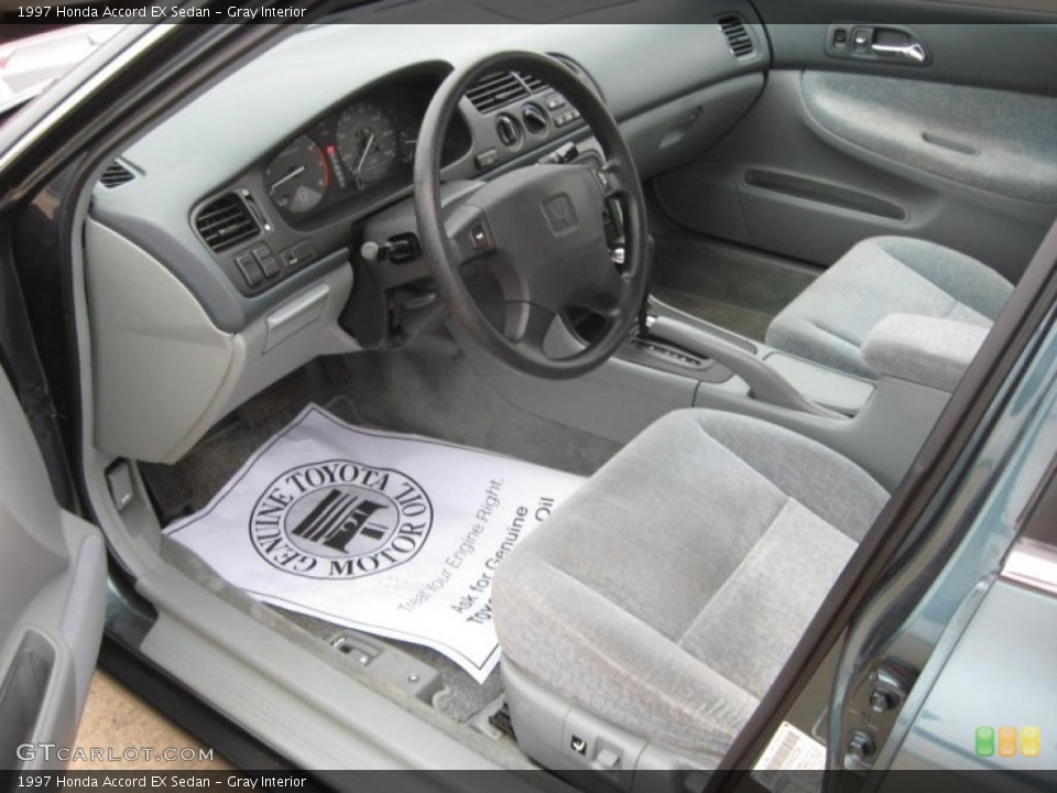 Gray Interior Prime Interior for the 1997 Honda Accord EX Sedan #41744527
