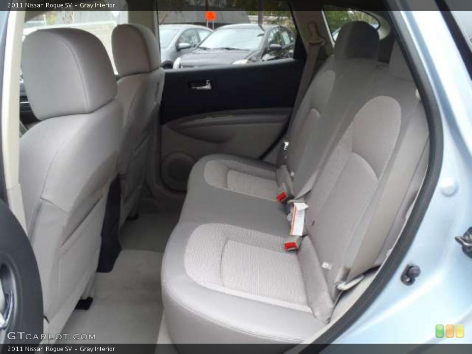 Gray Interior Photo for the 2011 Nissan Rogue SV #41748187