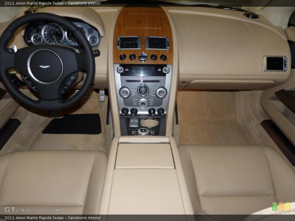 Sandstorm Interior Dashboard for the 2011 Aston Martin Rapide Sedan #41748592