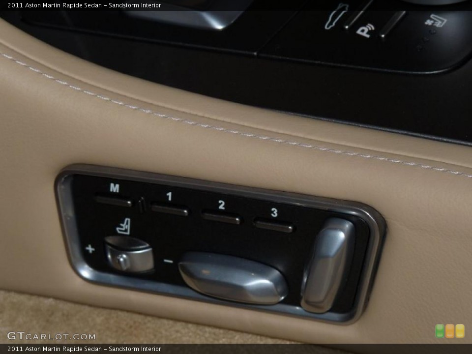 Sandstorm Interior Controls for the 2011 Aston Martin Rapide Sedan #41748908
