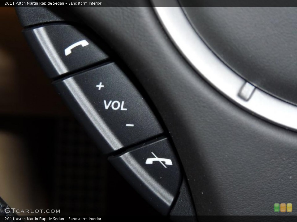 Sandstorm Interior Controls for the 2011 Aston Martin Rapide Sedan #41748932