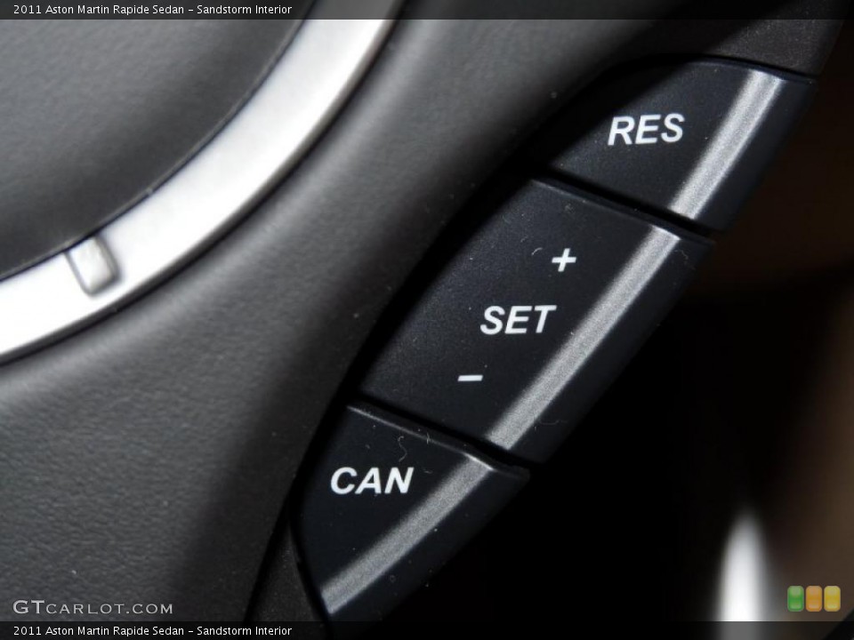 Sandstorm Interior Controls for the 2011 Aston Martin Rapide Sedan #41748948