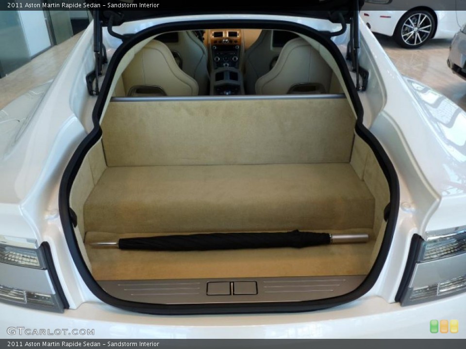 Sandstorm Interior Trunk for the 2011 Aston Martin Rapide Sedan #41748980