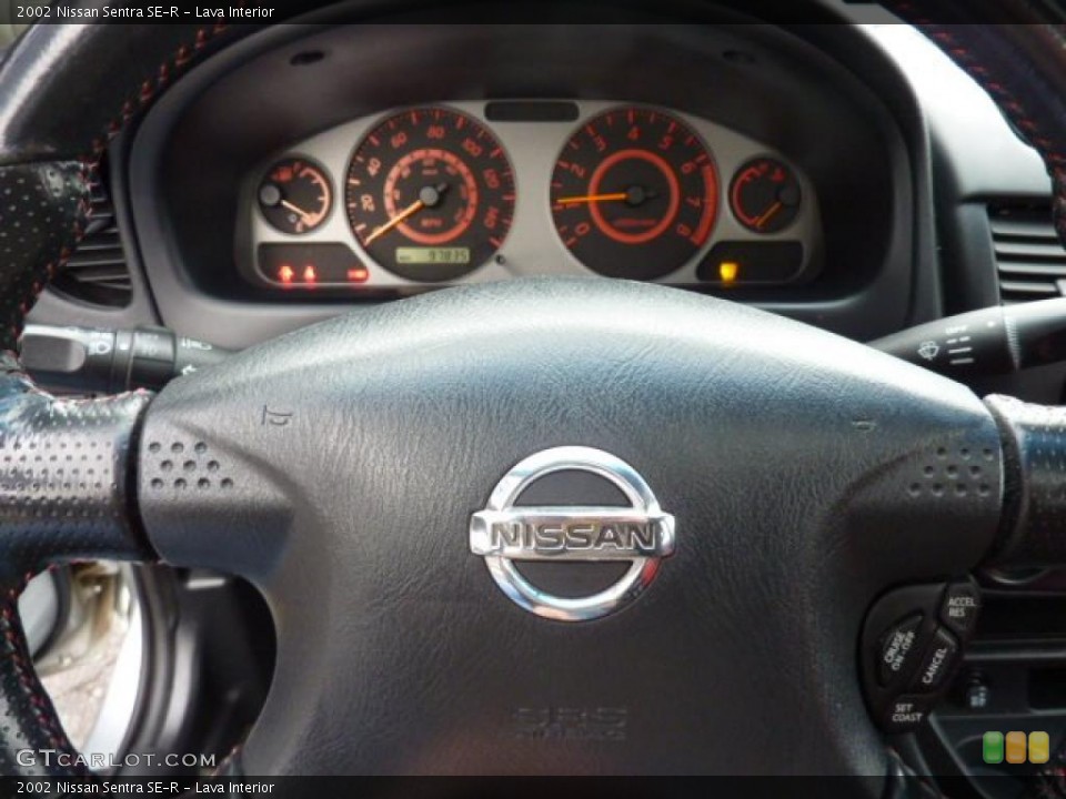 Lava Interior Steering Wheel for the 2002 Nissan Sentra SE-R #41750720