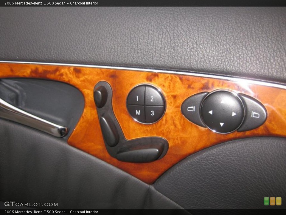 Charcoal Interior Controls for the 2006 Mercedes-Benz E 500 Sedan #41752716