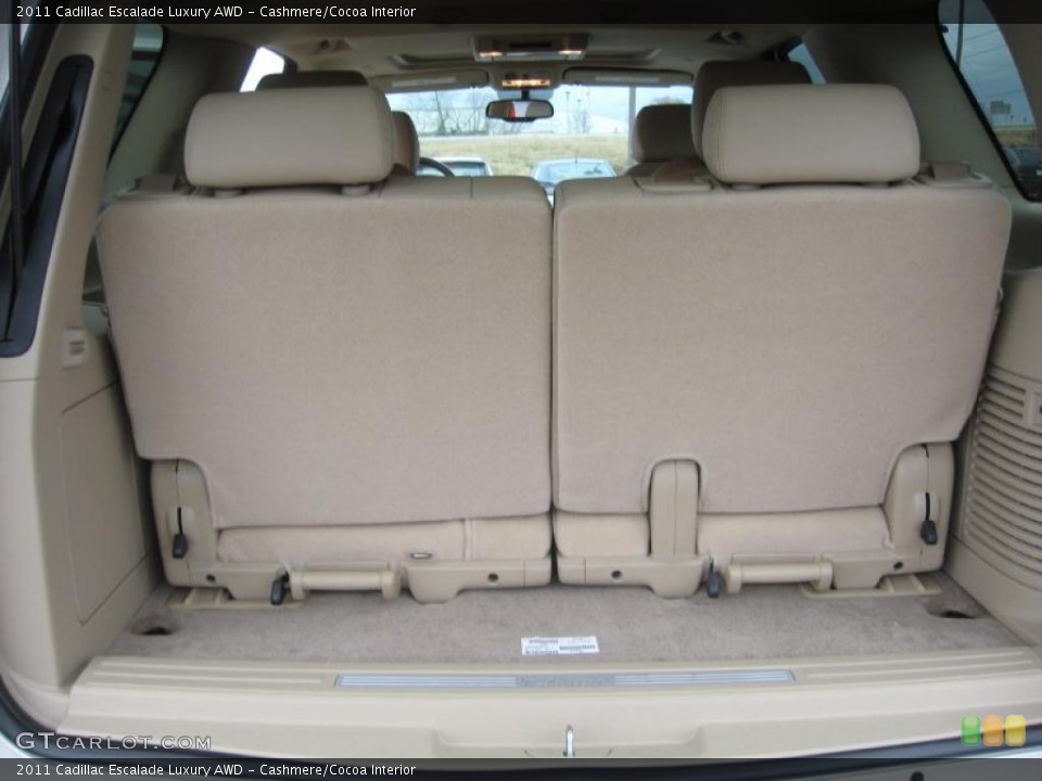 Cashmere/Cocoa Interior Trunk for the 2011 Cadillac Escalade Luxury AWD #41753896