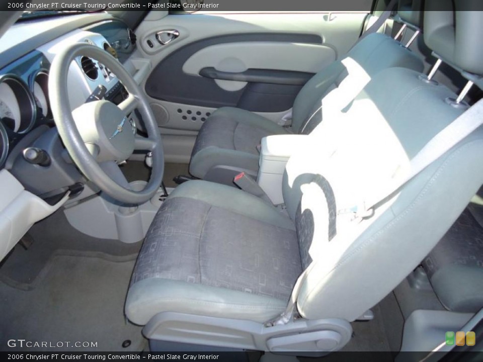 Pastel Slate Gray Interior Photo for the 2006 Chrysler PT Cruiser Touring Convertible #41756408