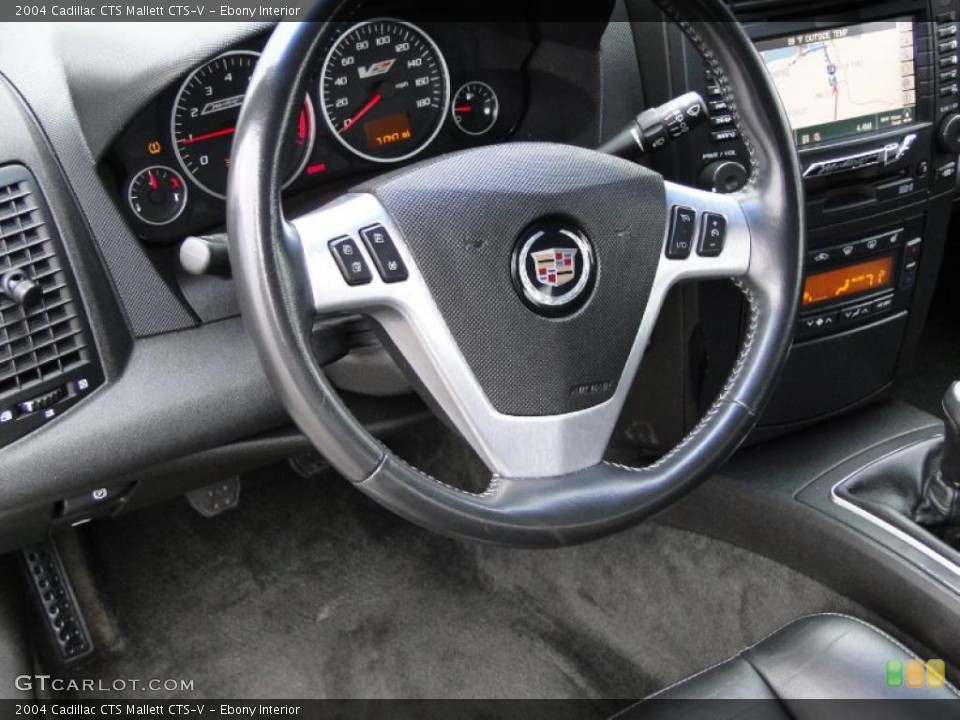 Ebony Interior Steering Wheel for the 2004 Cadillac CTS Mallett CTS-V #41758032