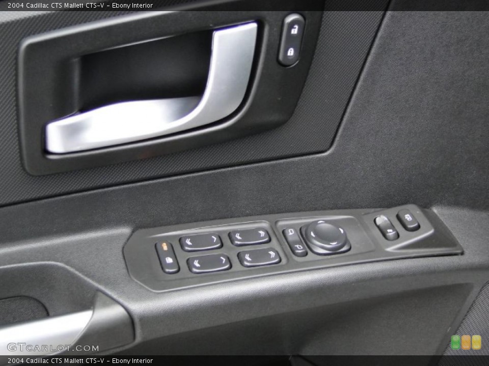 Ebony Interior Controls for the 2004 Cadillac CTS Mallett CTS-V #41758072