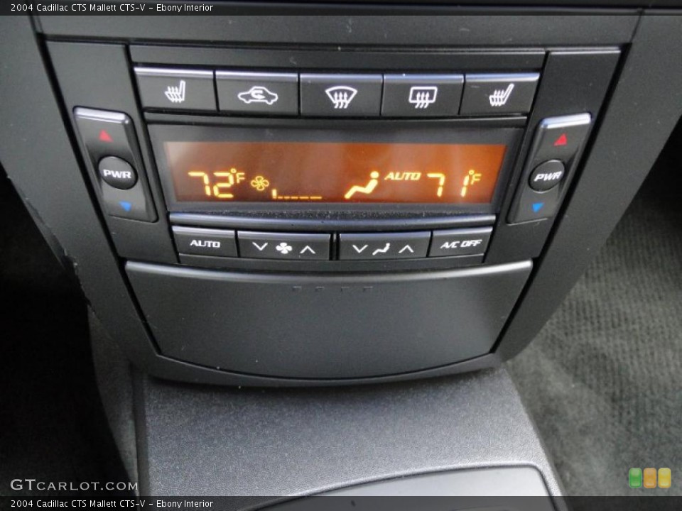 Ebony Interior Controls for the 2004 Cadillac CTS Mallett CTS-V #41758236
